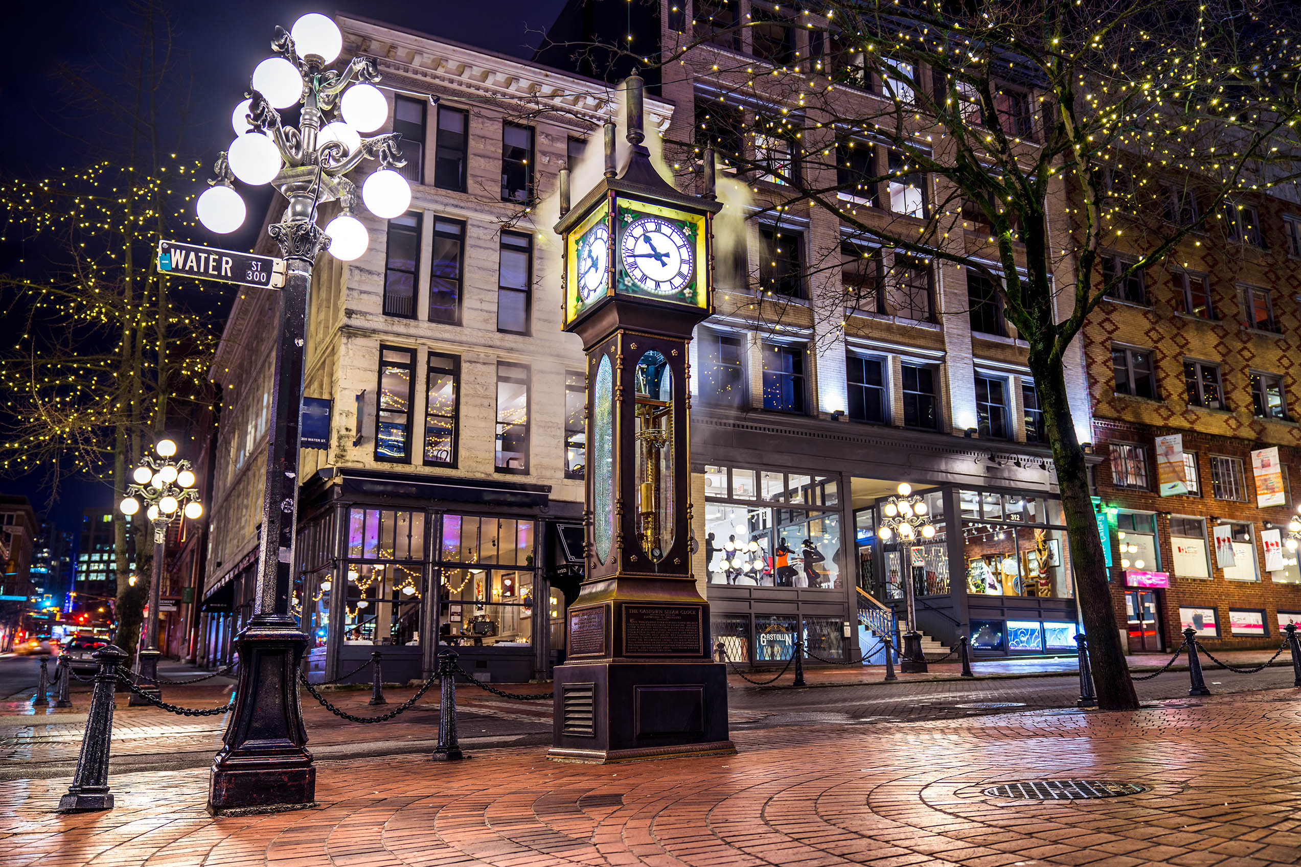 Gastown Clock - Downtown Vancouver